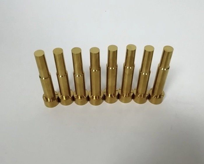Dureté Noyau en laiton insertion pièces de moule plastique pour bouchon de bouteille