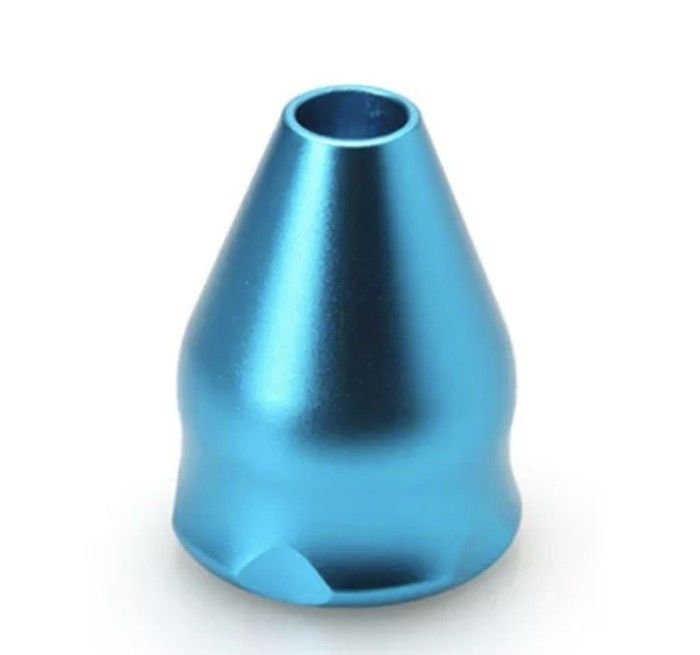 Aluminium 6061-T6 pièces tournées CNC couleur anodisée pour les corps de soupape tiges