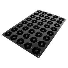 SQ070 en silicone professionnel.Swirl 2,68 pouces de diamètre x 1,18 pouces de hauteur, 40 cavités