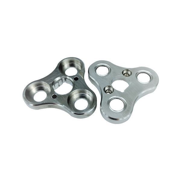 Parties d'aéronefs en aluminium tournant à la CNC professionnel Ra 0,1-3.2. φ0,5 mm-φ150 mm*300 mm 510 mm*1020 mm*500 mm
