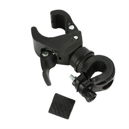 Bicycles lampe de pocheClipe de fixation 360 degrés Pièces tournablesPorte avant lampe de poche MontureClampe Porteur Rouler à l'extérieur
