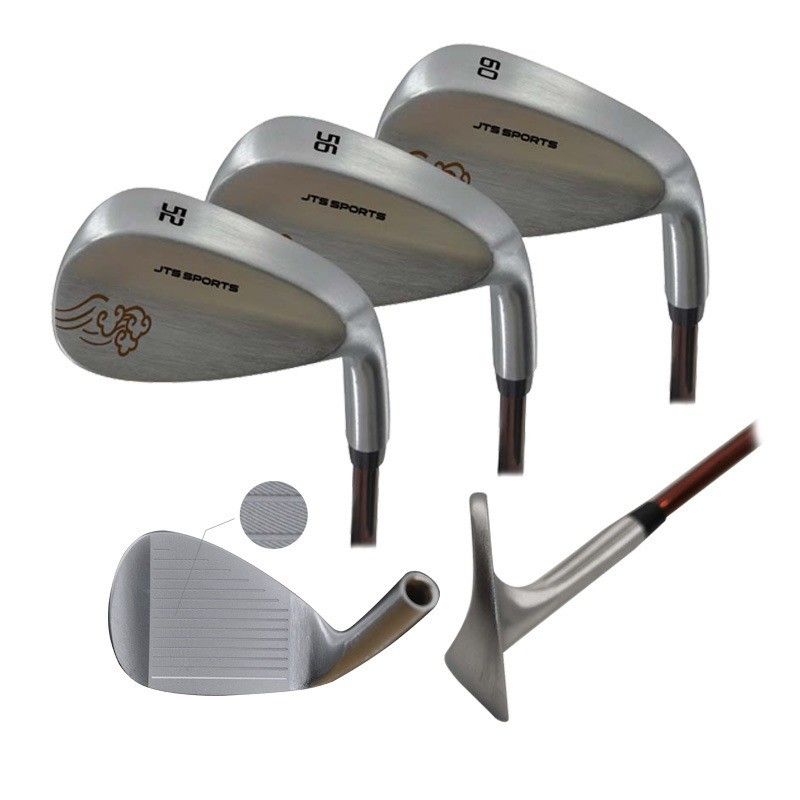 Le plus cool droitier brillant en argent, lanceur de golf, wedge club de course, cadeau de 35,5 pouces.
