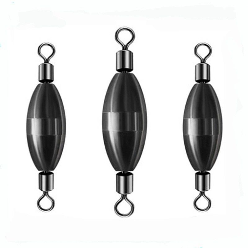 Poissonner à pivotement marteau de cuivre contrepoids connecteur plomb mer eau douce roche flottante appât appât de pêche accrocheur