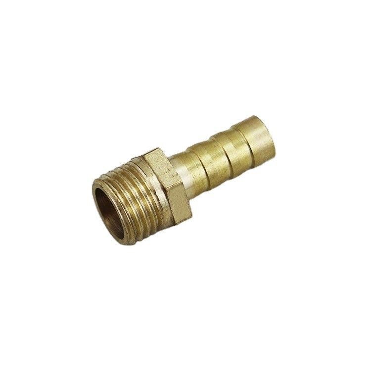 Pneumatique hydraulique en laiton féminin mâle droit croisé X Y T forme adaptateur de tuyau de tuyau Barbe