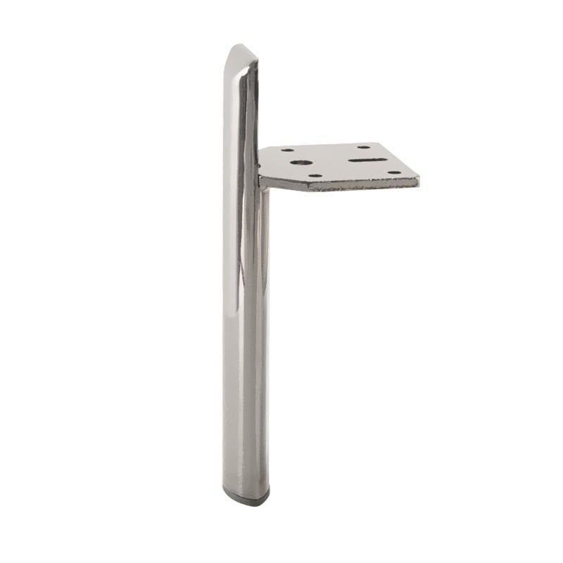 Derniers meubles de salon en tube droit Pieds canapé Pieds accessoires matériels avec une base de cabinet de haute qualité