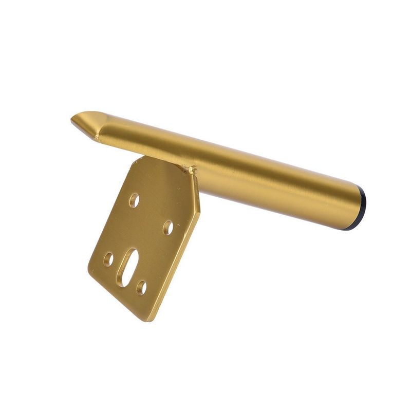 Derniers meubles de salon en tube droit Pieds canapé Pieds accessoires matériels avec une base de cabinet de haute qualité
