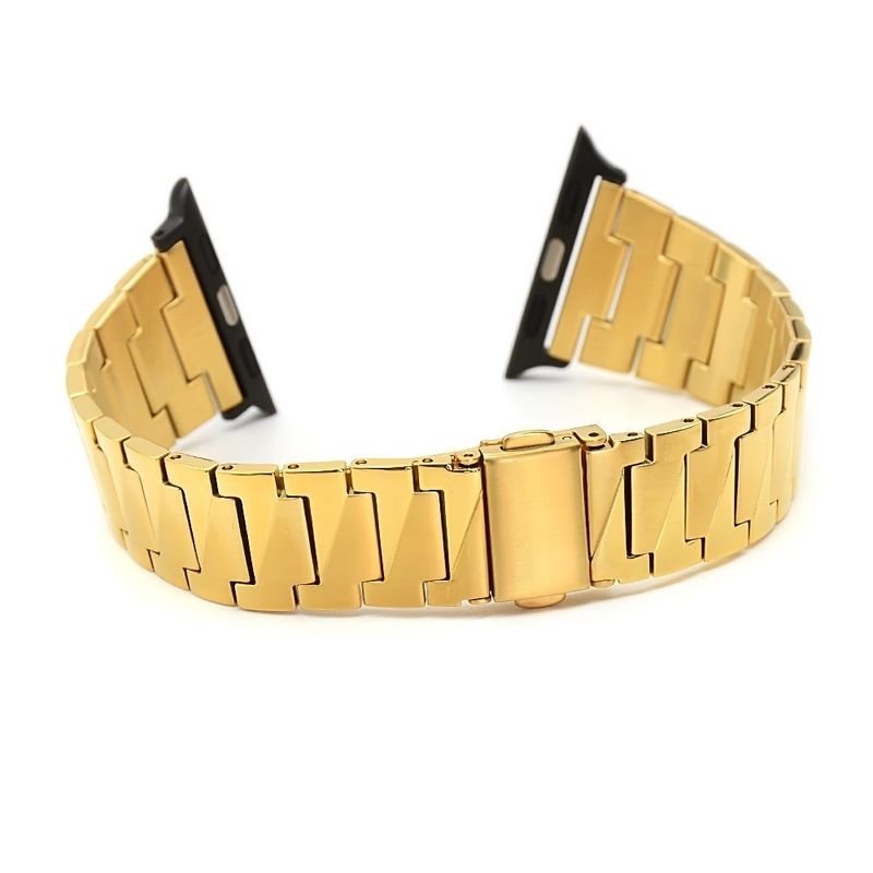 Fabrique en gros prix de la montre Band Fashion Gold 304 en acier inoxydable Apple Band avec boucle de ressort