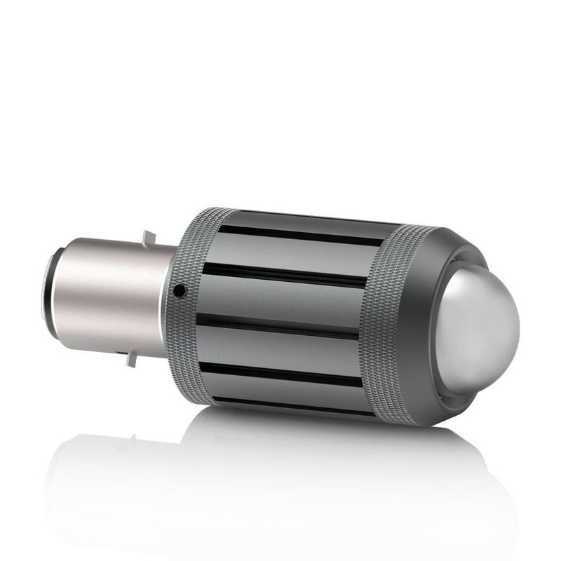 G-View lampe de tête de moto ampoule 12-24V/ ampoules à LED super lumineux blanc lampe de tête de moto accessoires de scooter