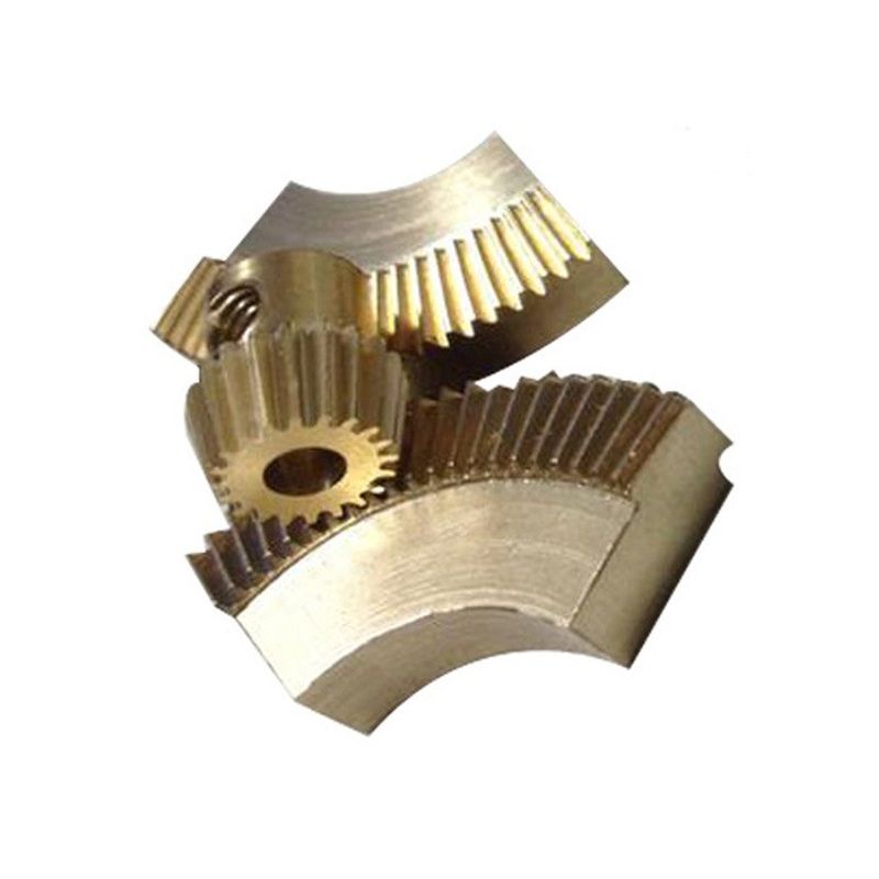 Fabrique spécialisée en usinage CNC en acier inoxydable Partie de machine à engrenages en laiton / titane de haute précision
