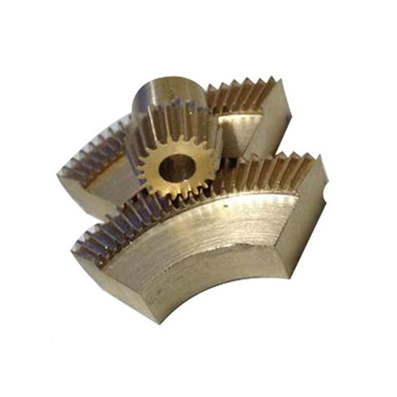 Fabrique spécialisée en usinage CNC en acier inoxydable Partie de machine à engrenages en laiton / titane de haute précision