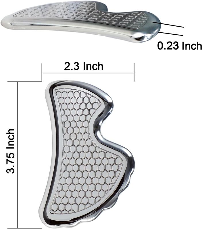 Un ensemble d'outils pour le grattoir musculaire, un outil pour le tissu cicatriciel, des outils de physiothérapie, un outil pour le grattoir musculaire, un grattoir de massage.