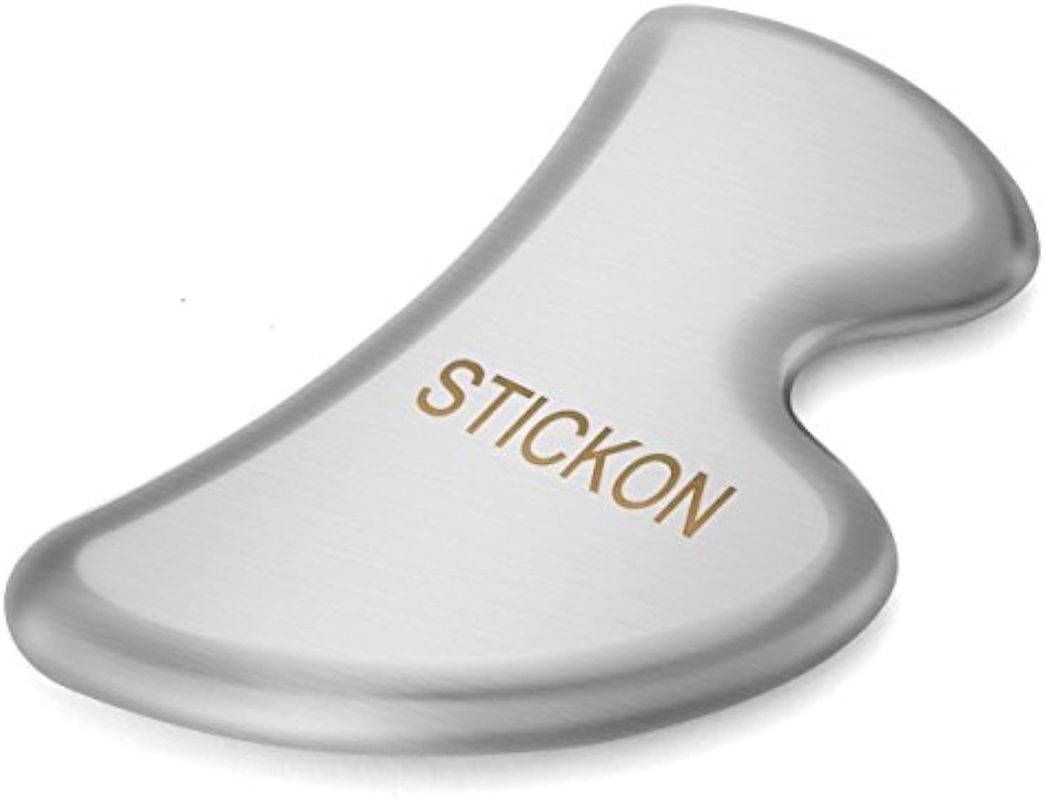 Outil de massage à gratter en acier inoxydable Gua Sha Outil de mobilisation des tissus mous