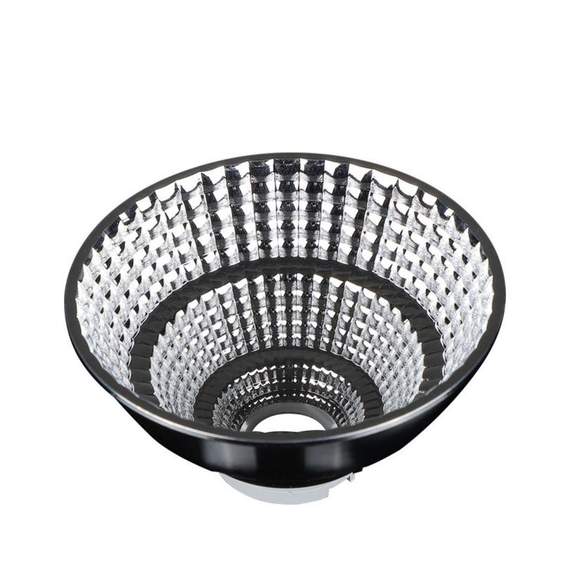 Machinerie CNC personnalisé de haute qualité en aluminium réflecteur lampe Coupe pour lampe de lampe à LED lampe de torche Spot Light Reflector