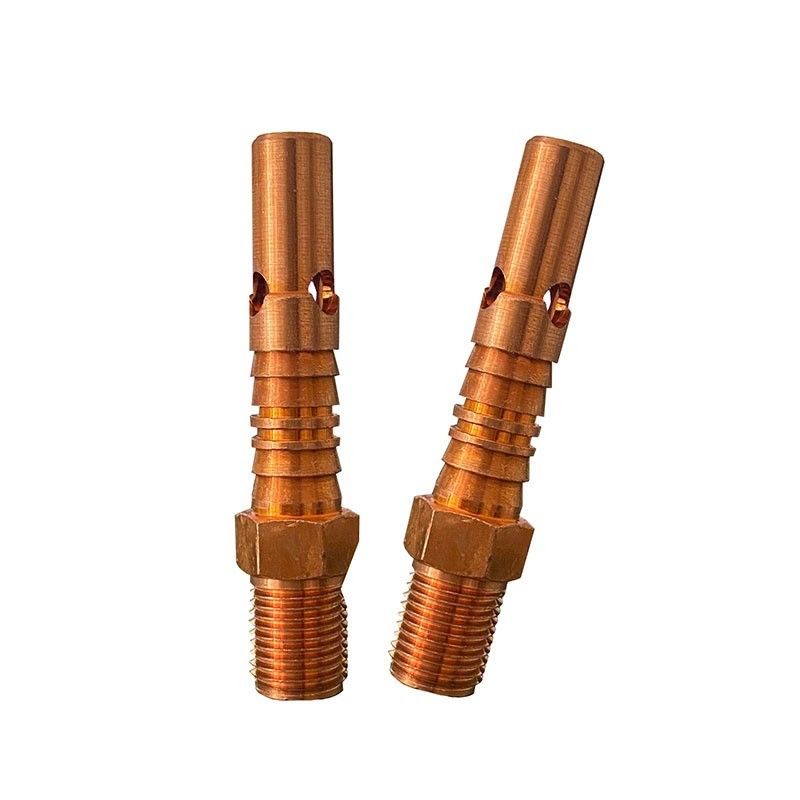 Chine Fabrication de pièces d'usinage de tour CNC de haute résistance sur mesure de précision de cuivre à arbre mince pièces de dispositifs médicaux de cuivre rouge